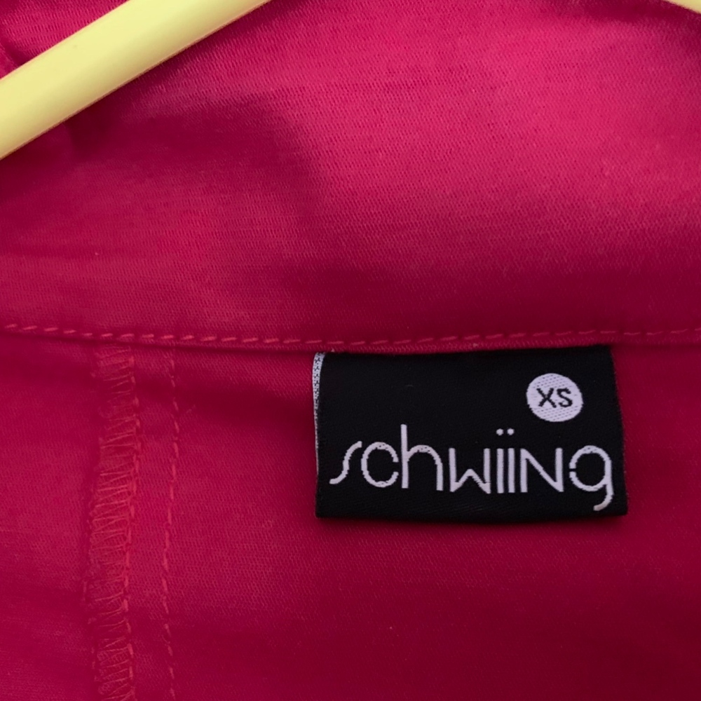 Fitted Cranberry Fall/Spring Jacket - image 5